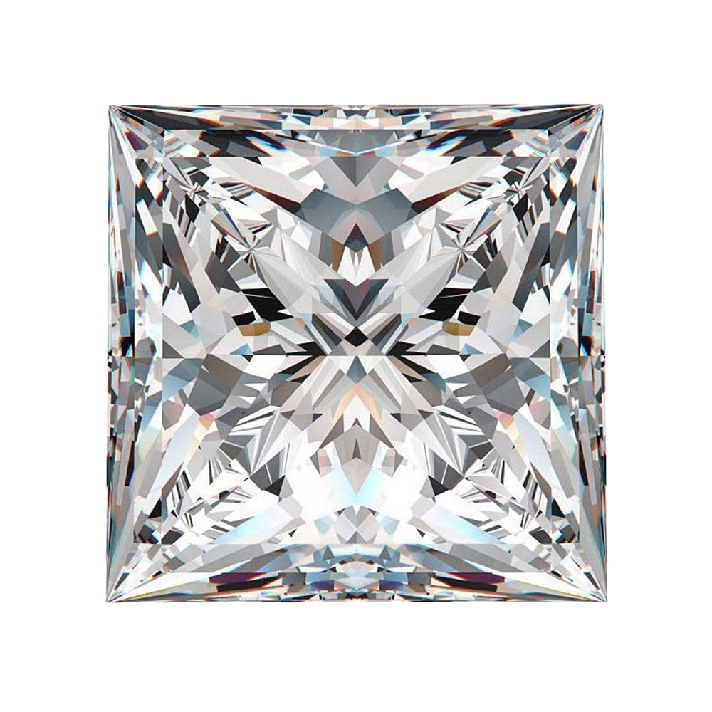 0.53 Carat Princess Cut Diamond