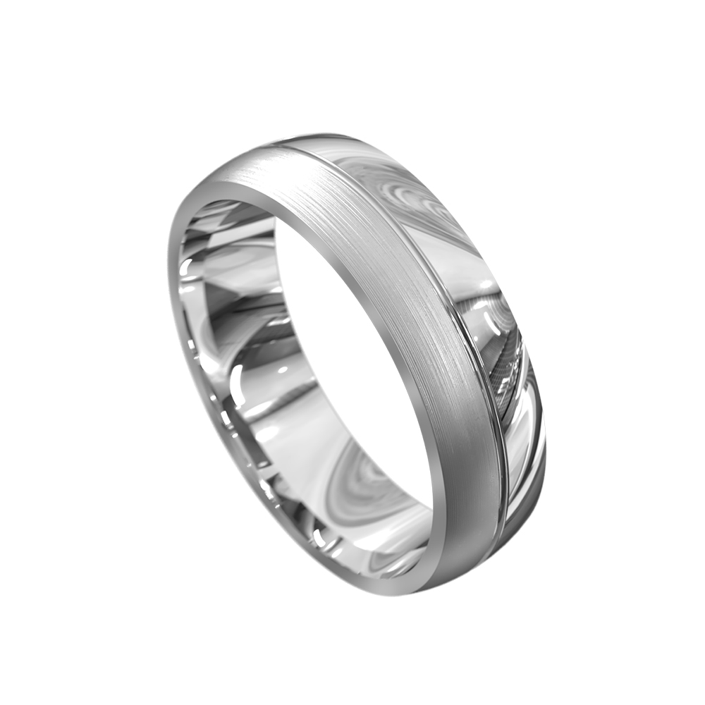 Unique mens wedding band Temple & Grace NZ