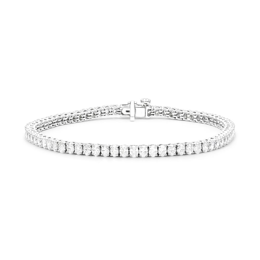 10 Carat Lab Diamond Tennis Bracelet Temple & Grace NZ