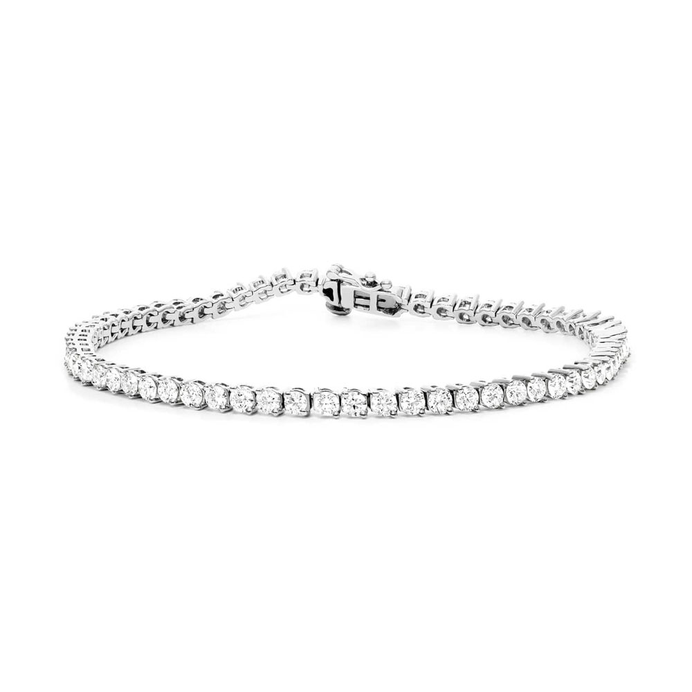 2ct Lab Diamond Tennis Bracelet Temple & Grace NZ