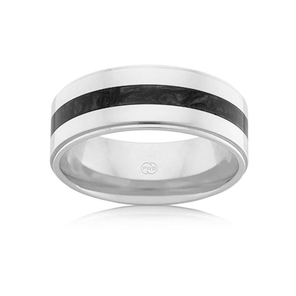 Black spectrum wedding ring J4377