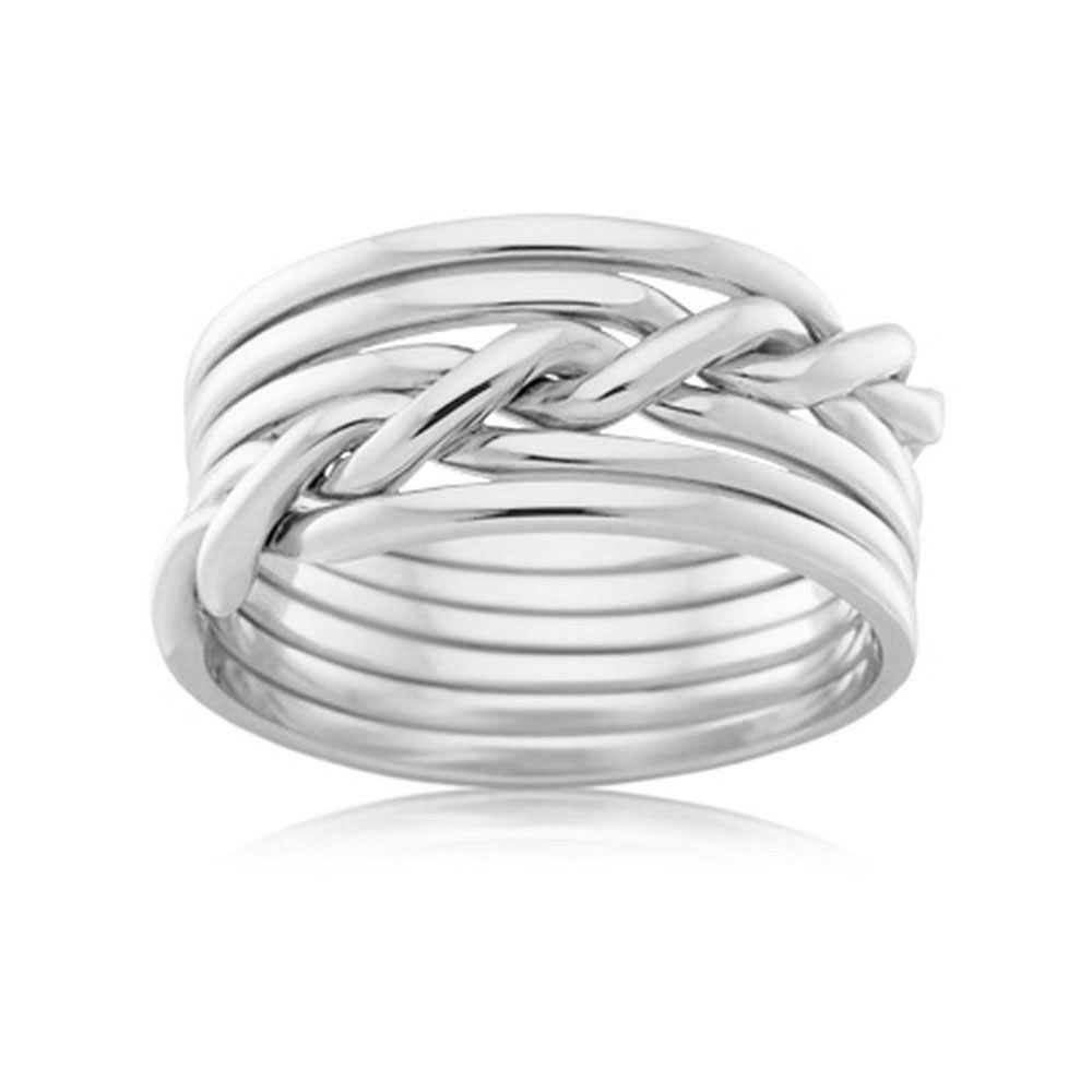 Knotted Wedding Band For Women