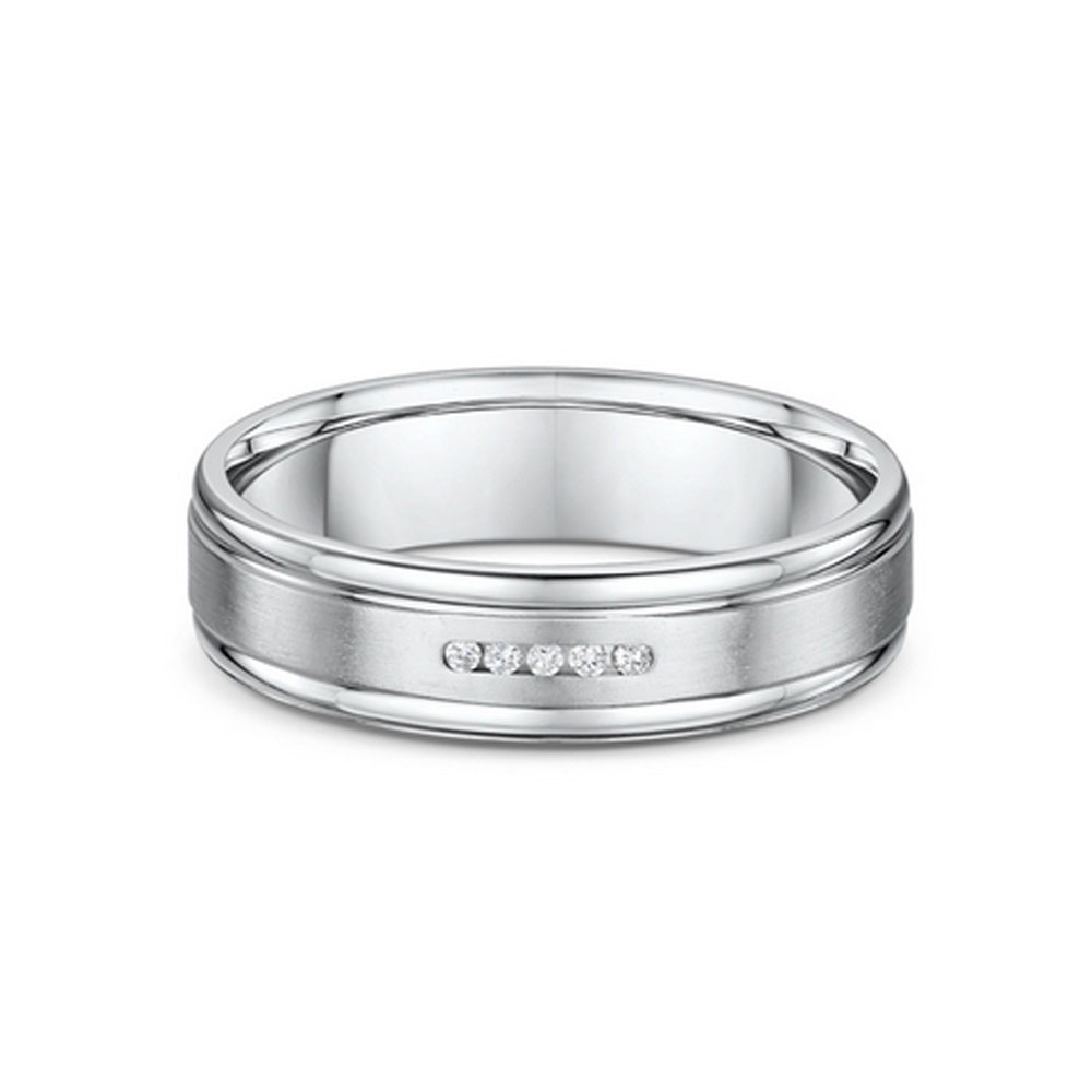 Classic Mens Diamond Wedding Ring Temple & Grace NZ