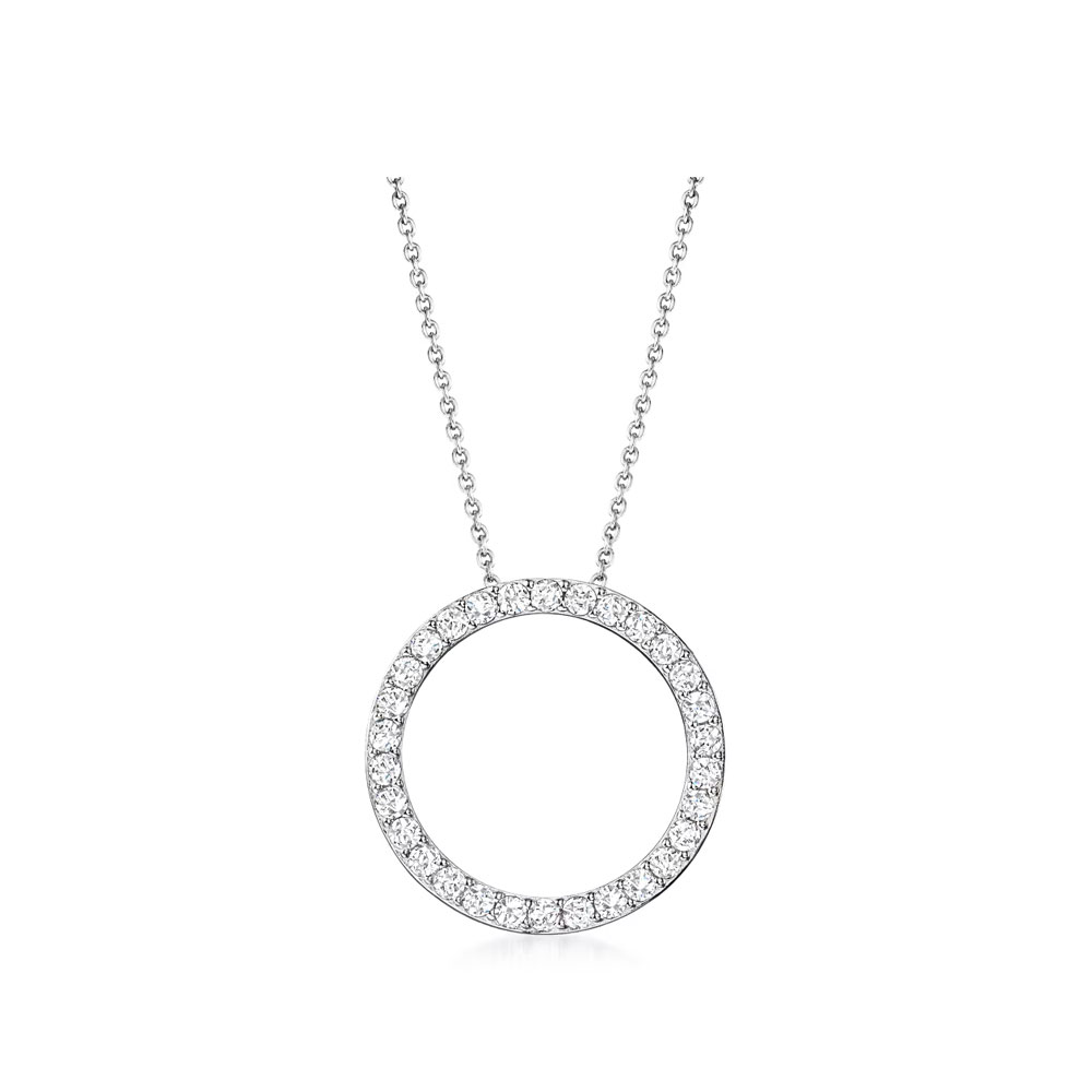 Diamond Eternity Necklace Temple & Grace NZ
