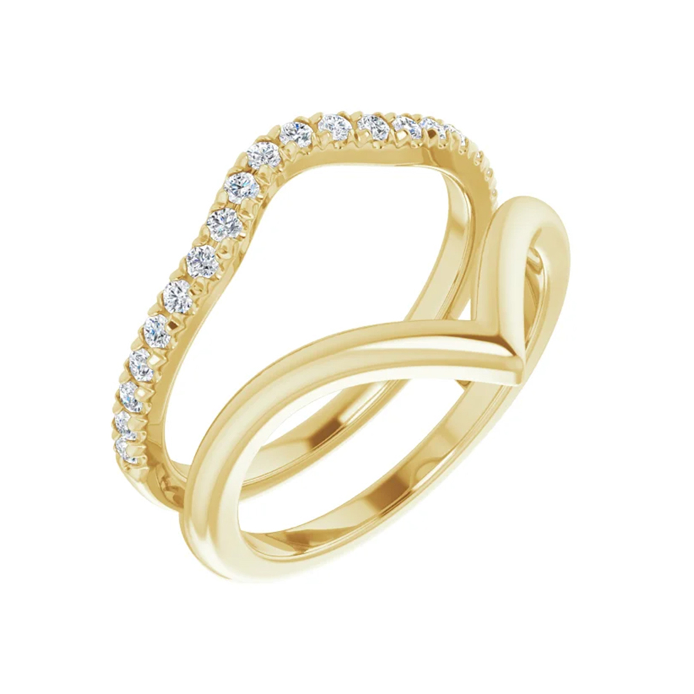Double band diamond ring | Temple & Grace NZ