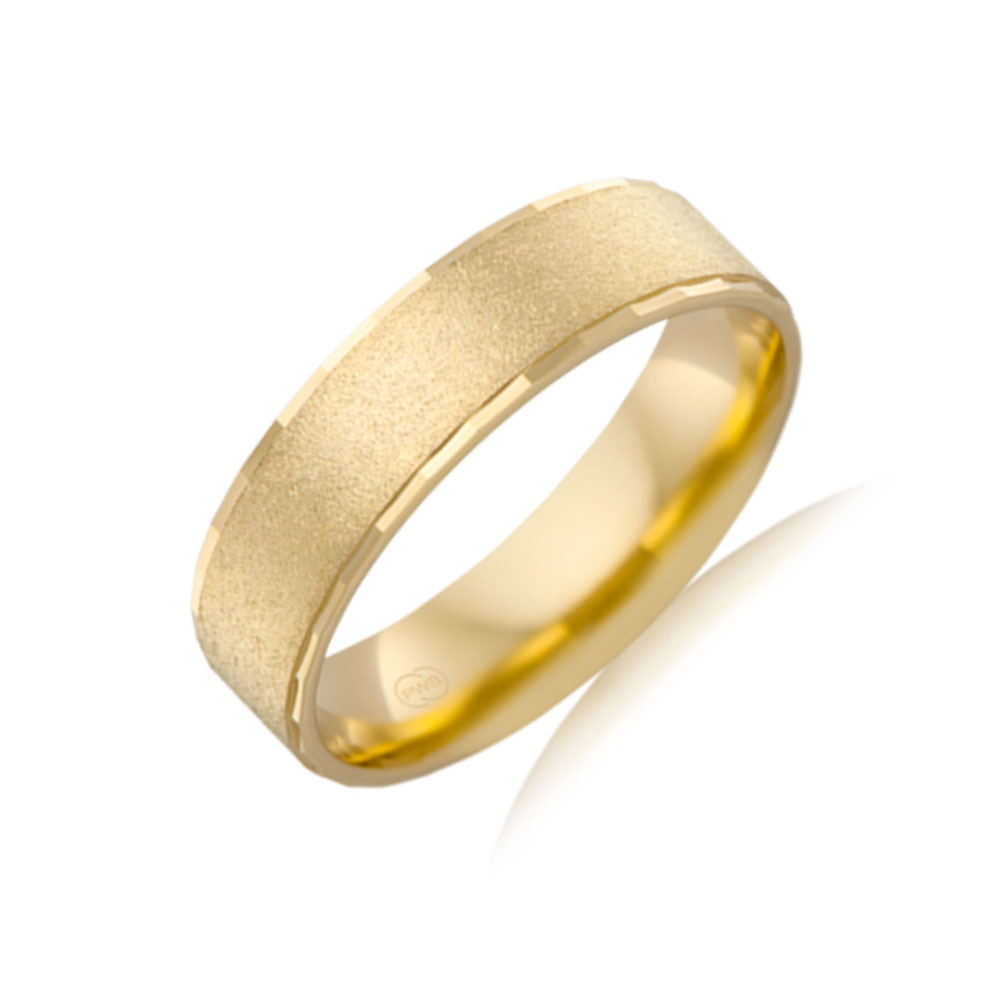 Simple Gold Wedding Band For Her Temple & Grace NZ