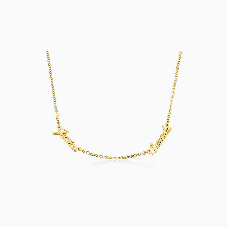Double Name Necklace