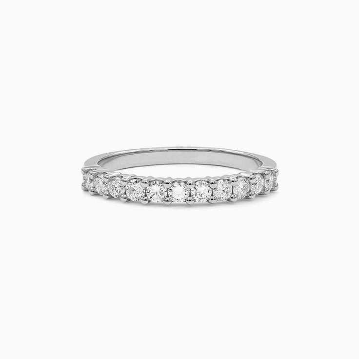 Half Eternity Stackable Ring