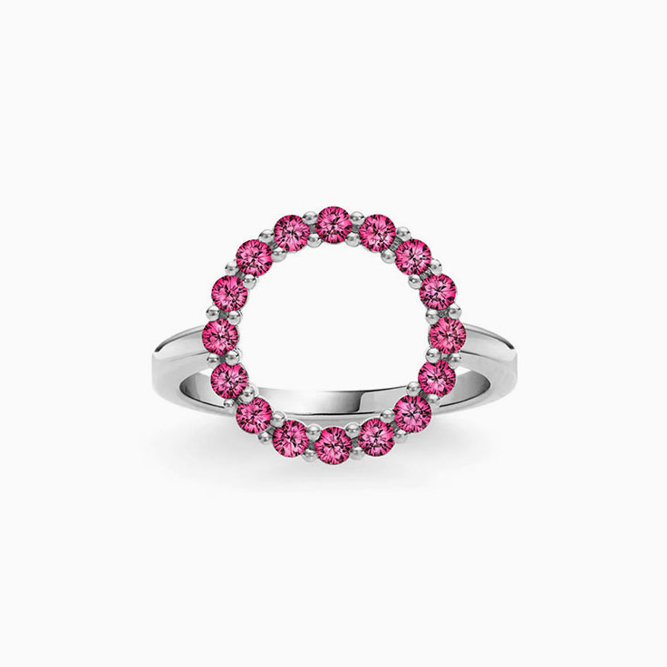 Infinity Ruby Ring