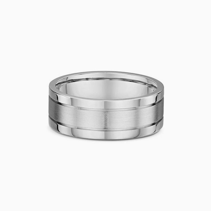 5mm Classic Gold Mens Wedding Ring