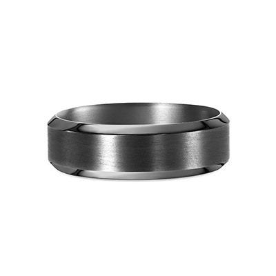 6mm Tantalum Mens Ring