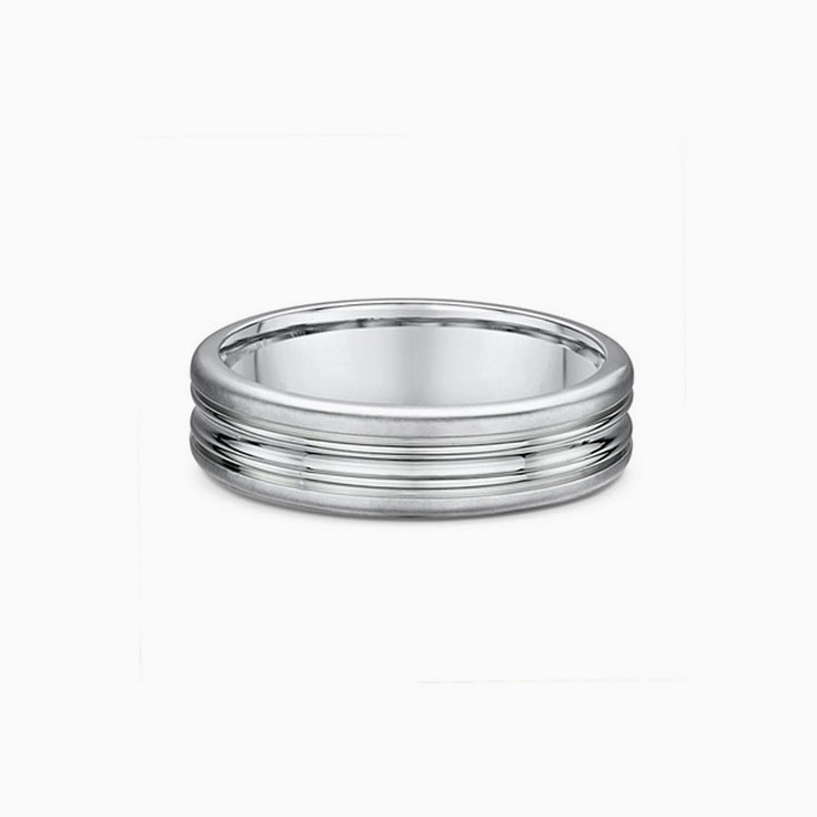 6mm Wedding Ring With Comfort