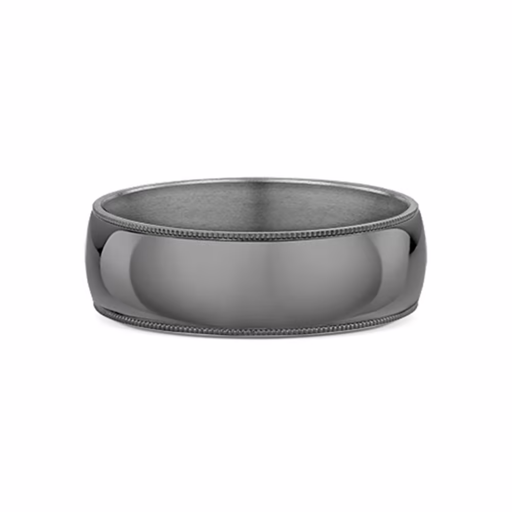 7mm Tantalum Mens Ring
