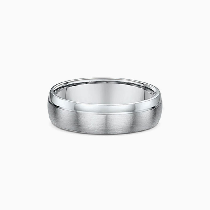 7mm Yellow Gold Mens Wedding Ring