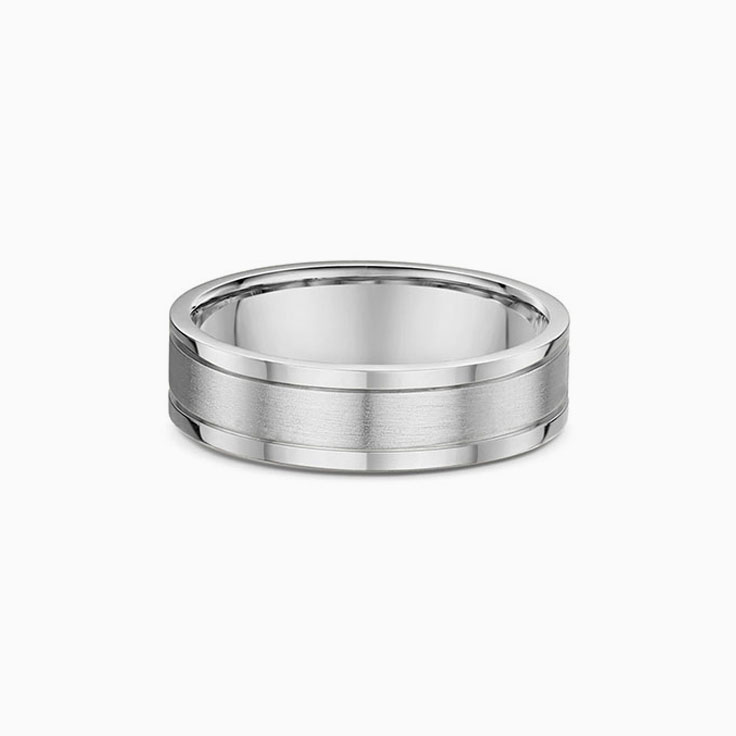8mm Classic Platinum Ring