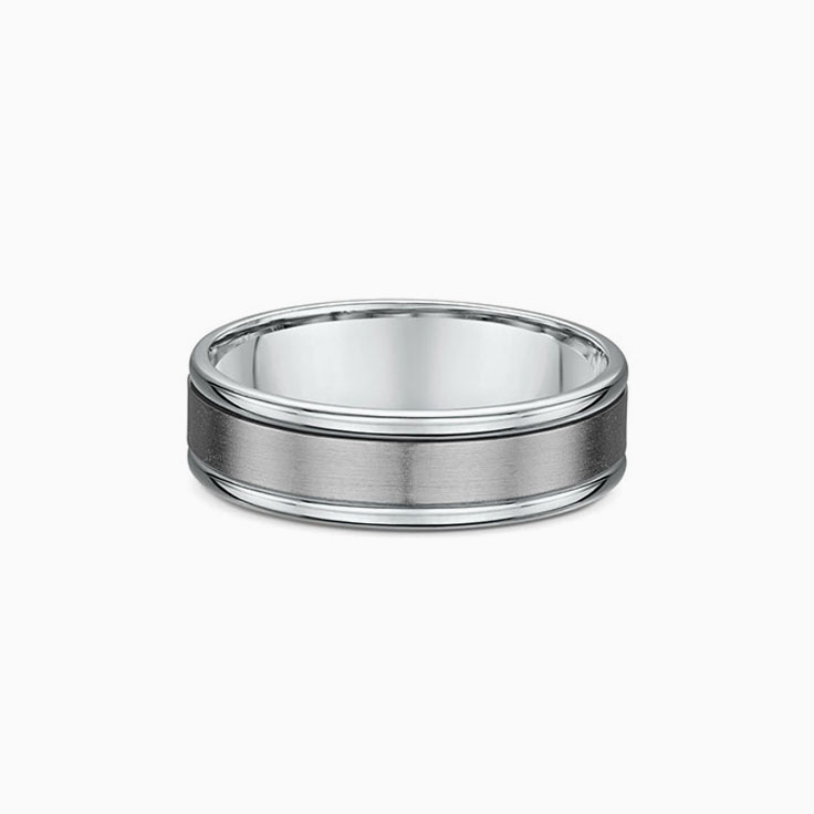 4mm Flat Classic Comfort Mens Ring