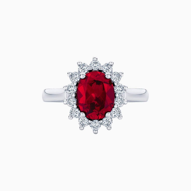 Ruby Engagement Ring