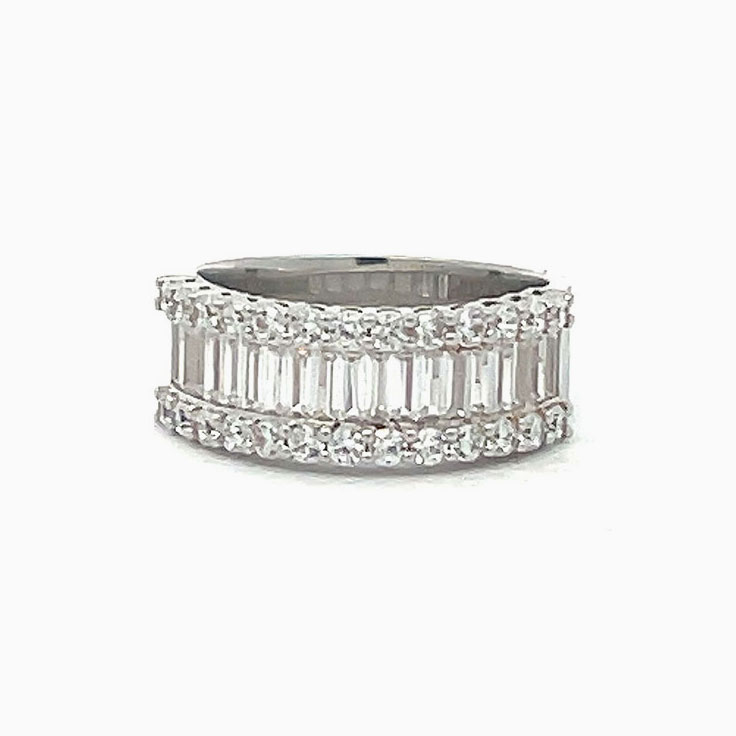 Baguette diamond ring