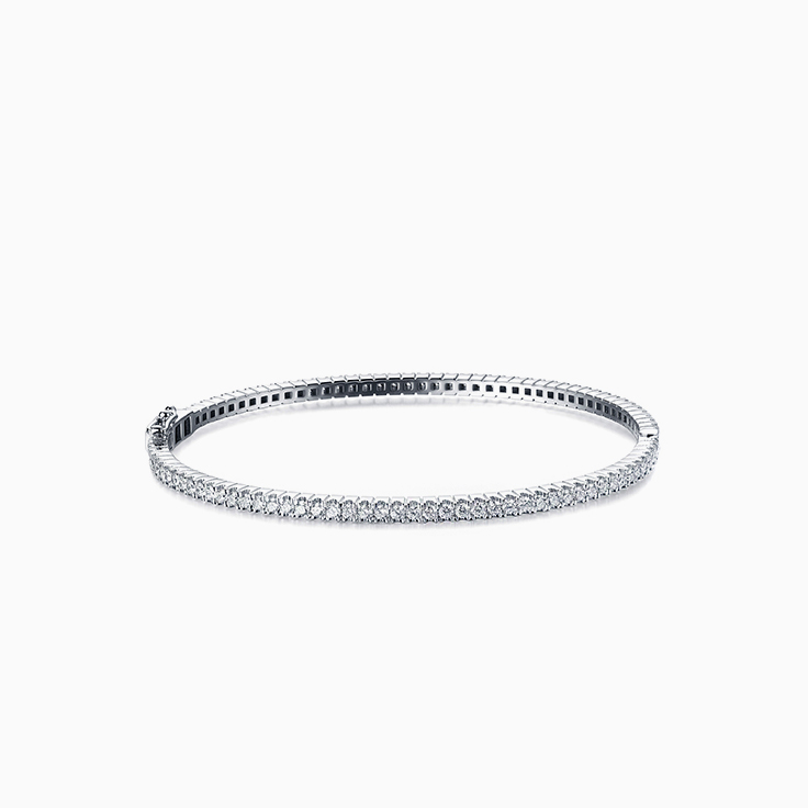 Round Diamond Full bangle