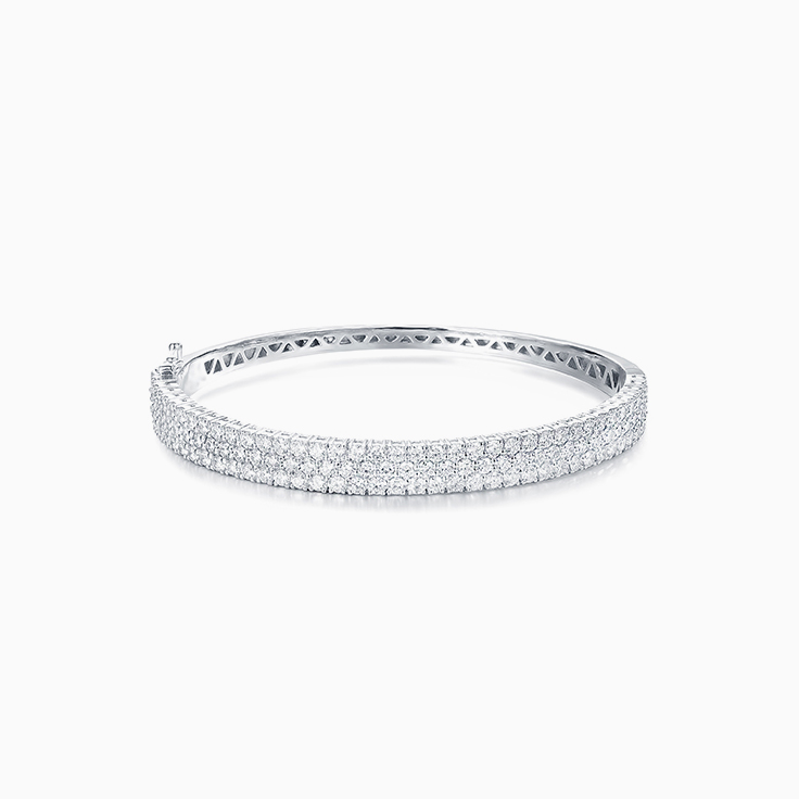 Pave Diamond Bangle