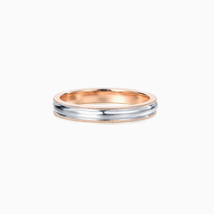 Two Tone classic Mens Wedder