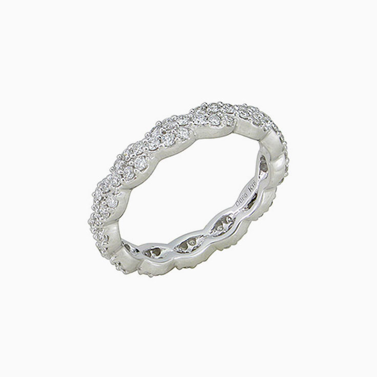 Knot Diamond Ring