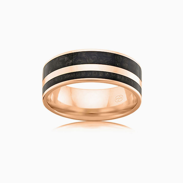 Black Spectrum Mens Ring J4363