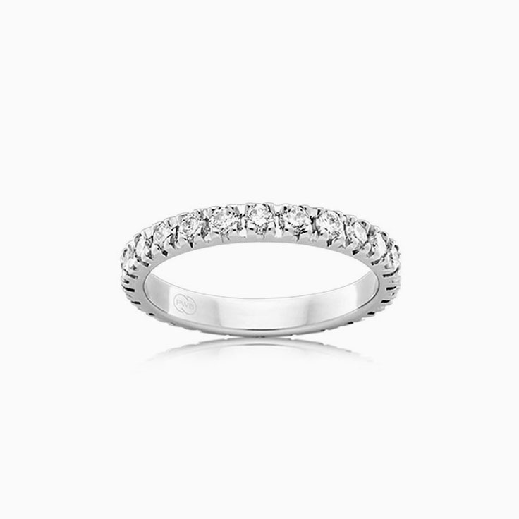 Round diamond eternity ring WR4253