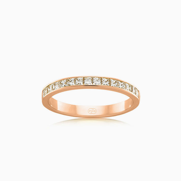 Princess Cut Wedding Ring