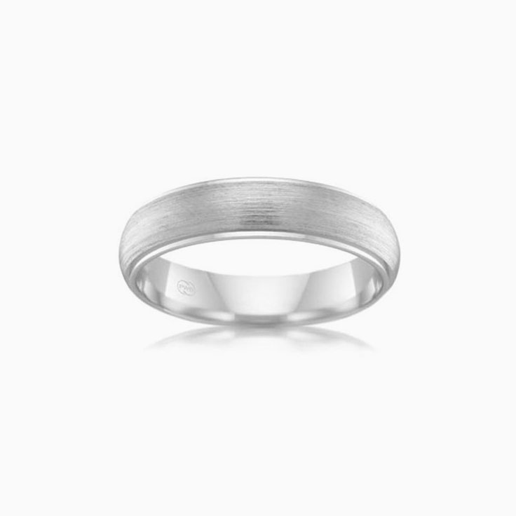Brushed finish Mens Ring HD2772