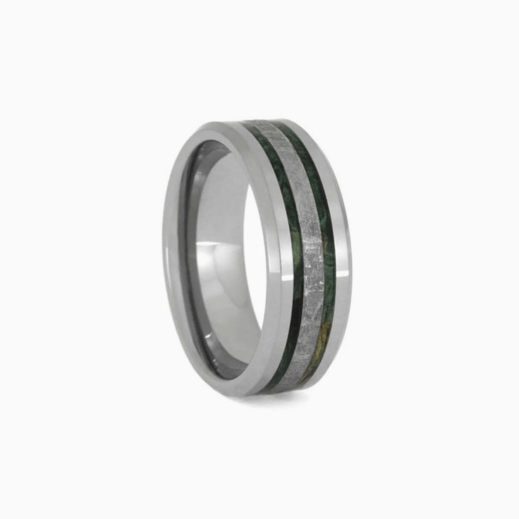 Tungsten with meteorite 2490