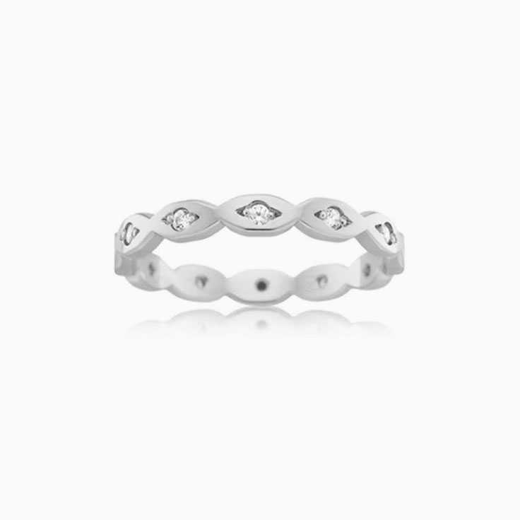 Diamond Infinity ring F3709