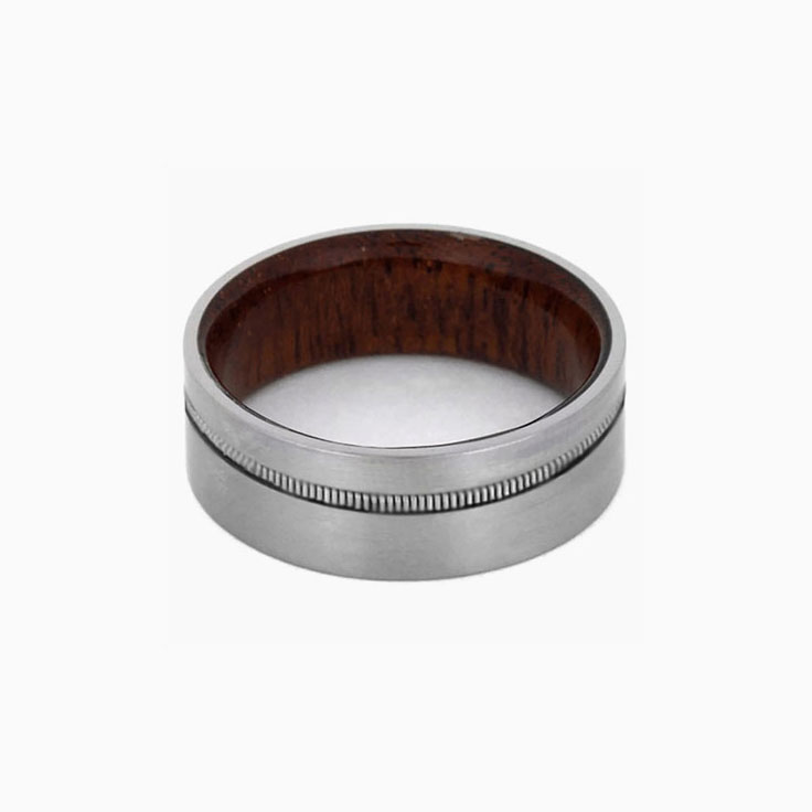 Guitar and wood ring