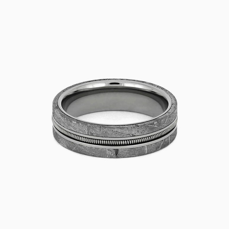 Meteorite Band with Guitar string