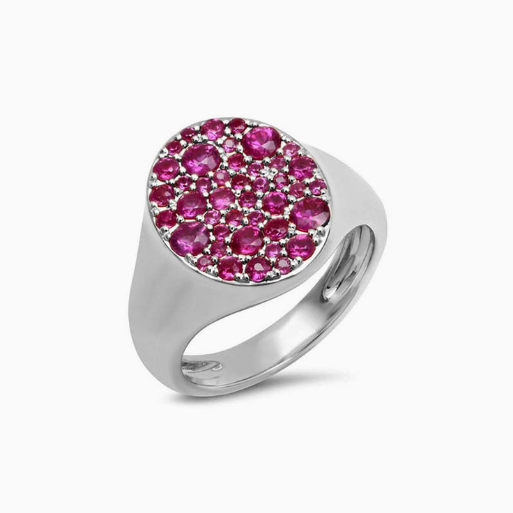 Gemstone Signet Ruby