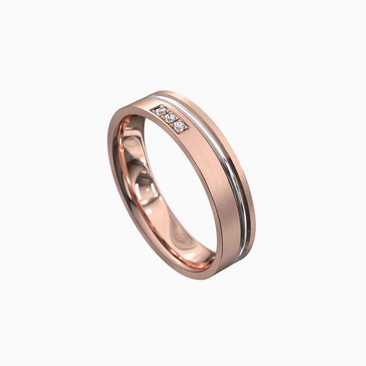 Diamond mens ring 7069