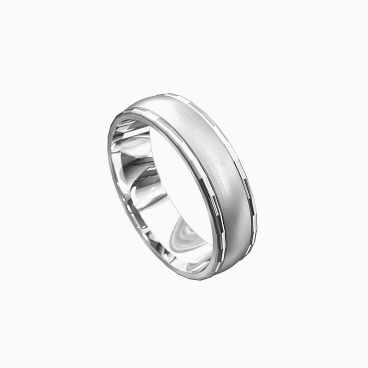 mens wedding ring 6018