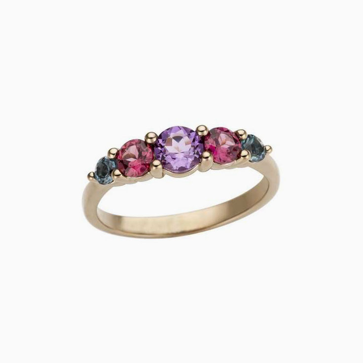 Multi colour ring