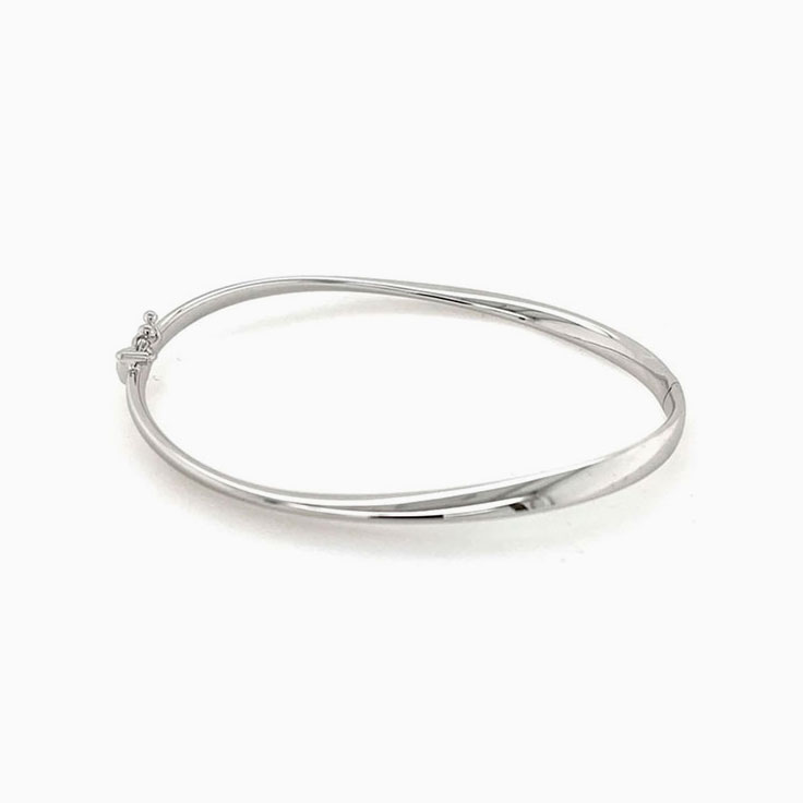 Italian Hinged Gold Bangle