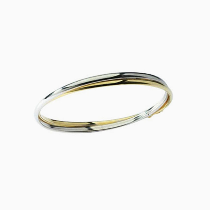 Dual Tone Bangle AT85502F