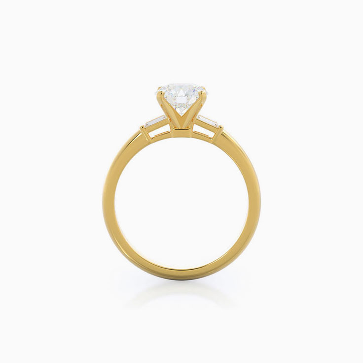 Trilogy Lab Diamond Engagement Ring