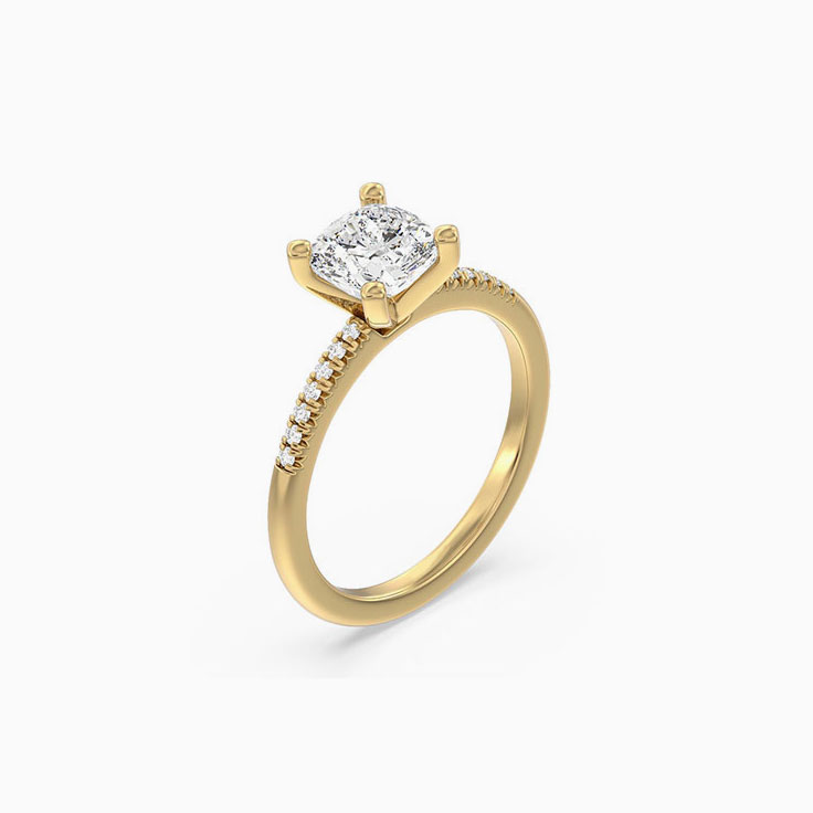 Half Eternity Engagement Ring