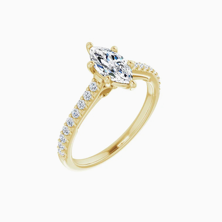 1 carat marquise engagement ring