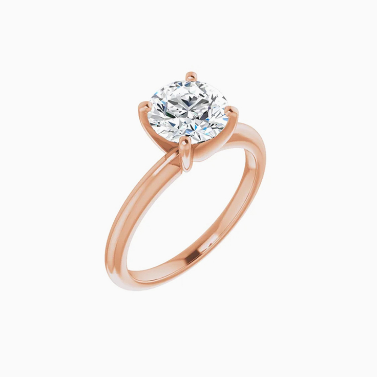 2 carat solitaire engagement ring