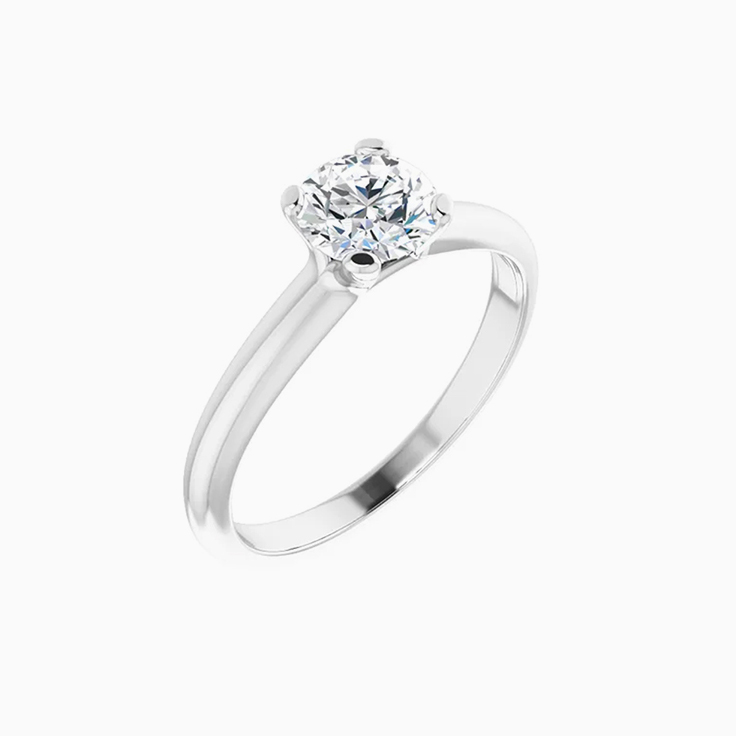 1 carat solitaire engagement ring