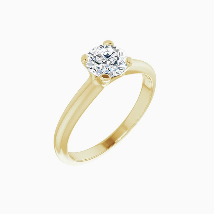 1 carat solitaire engagement ring