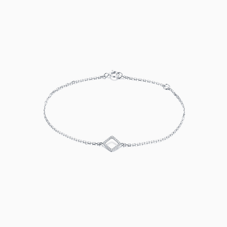 Diamond Shape Fine Bracelet
