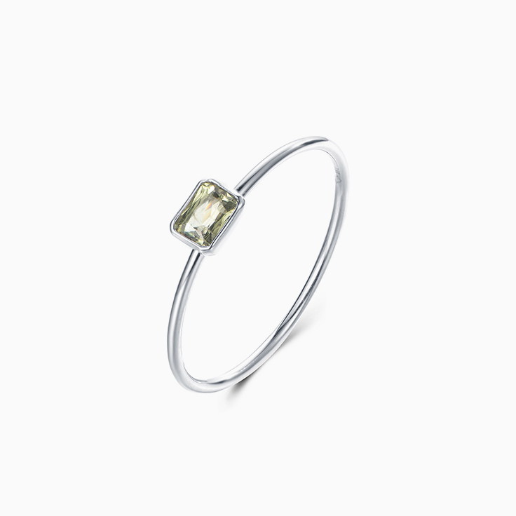 Gemstone Sapphire Stack Ring