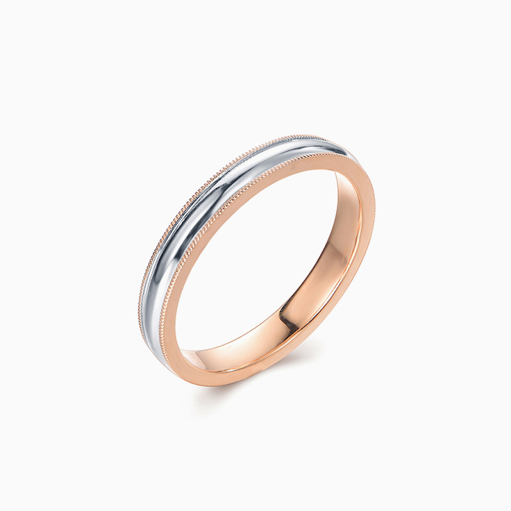 Two Tone classic Mens Wedder
