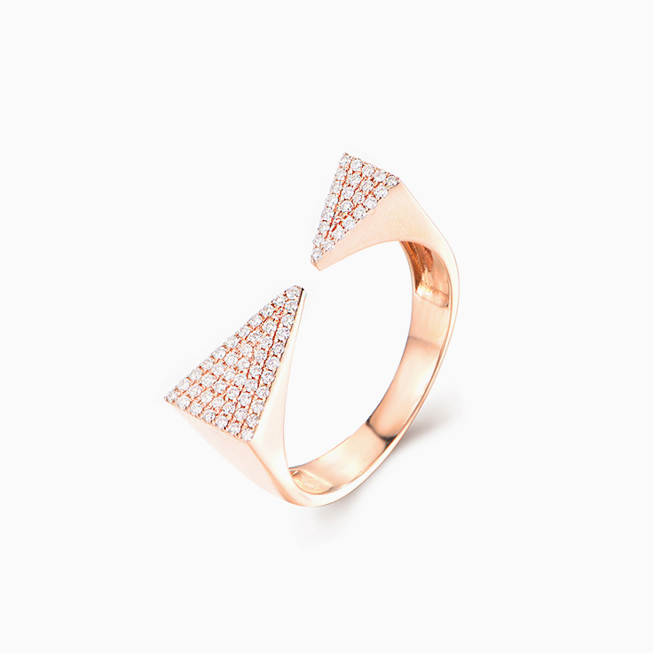 Triangle Cuff Ring